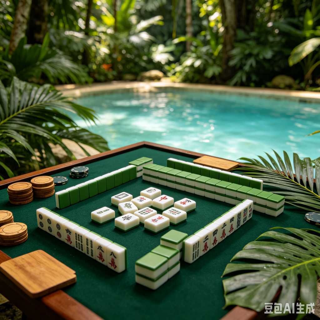 oil painting mahjong set