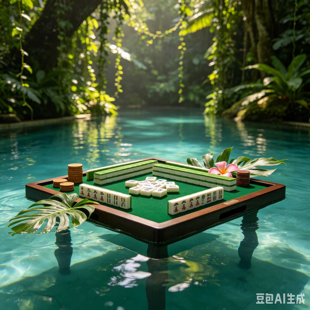 classic oriental board game mahjong