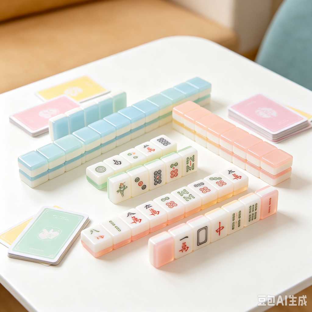 soft fabric mahjong bag